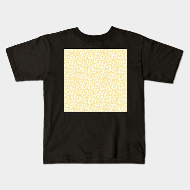 MATISSE CORALS YELLOW Kids T-Shirt by blomastudios